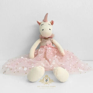 NWT Pretty Girls Princess Ballerina Dolly Plush Toy Handmade Unicorn Cute Toys